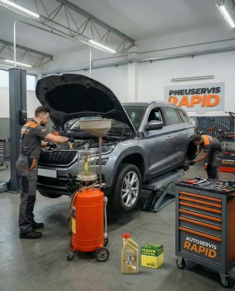 Ročná servisná prehliadka, Autoservis Rapid