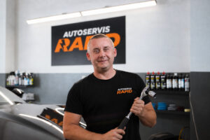Marek Polák, vedúci Autoservisu Rapid v Stupave